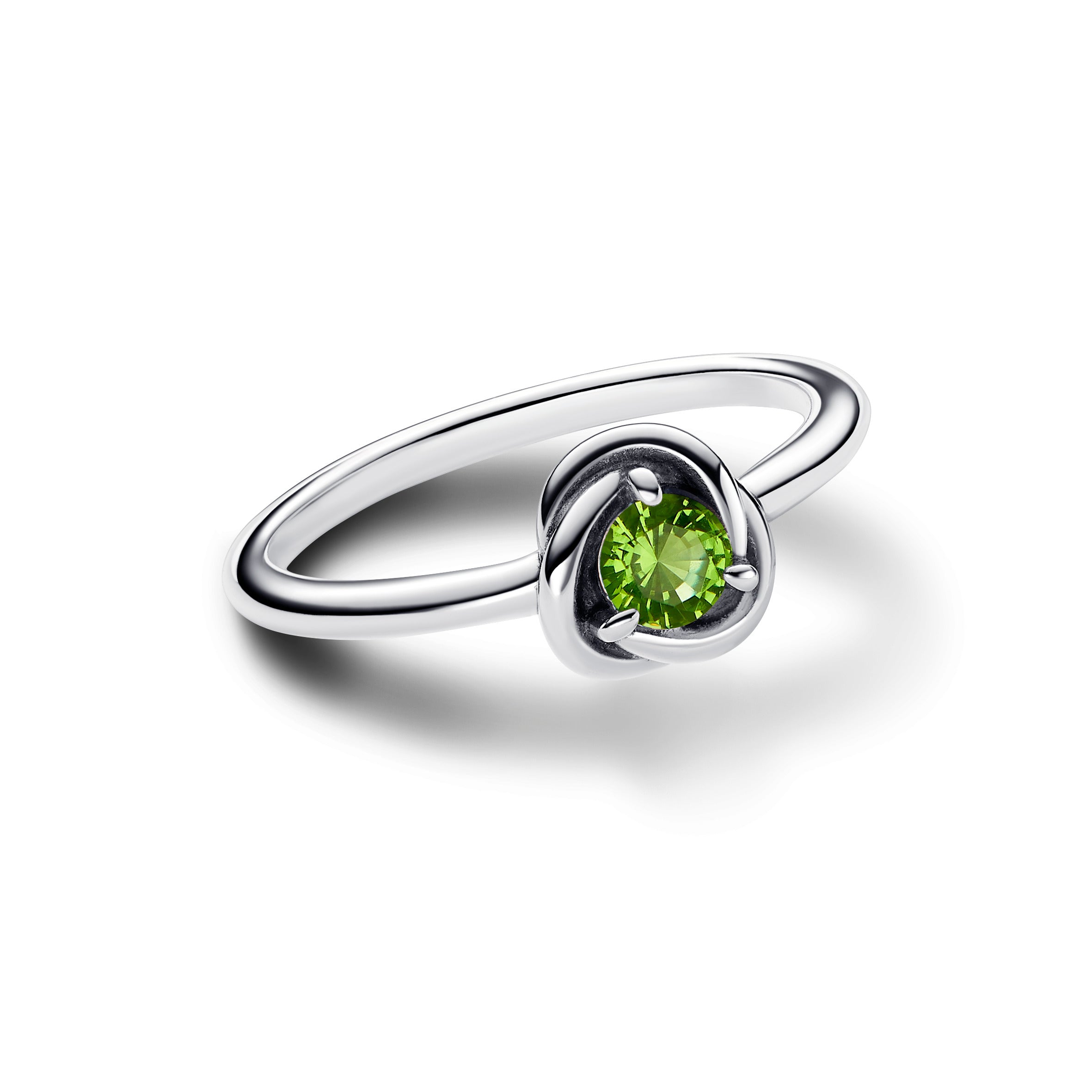 August Birthstone Eternity Circle Ring