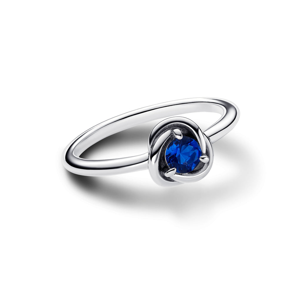 September Birthstone Eternity Circle Ring