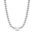 Treated Freshwater Cultured Pearl & Beads Collier Necklace