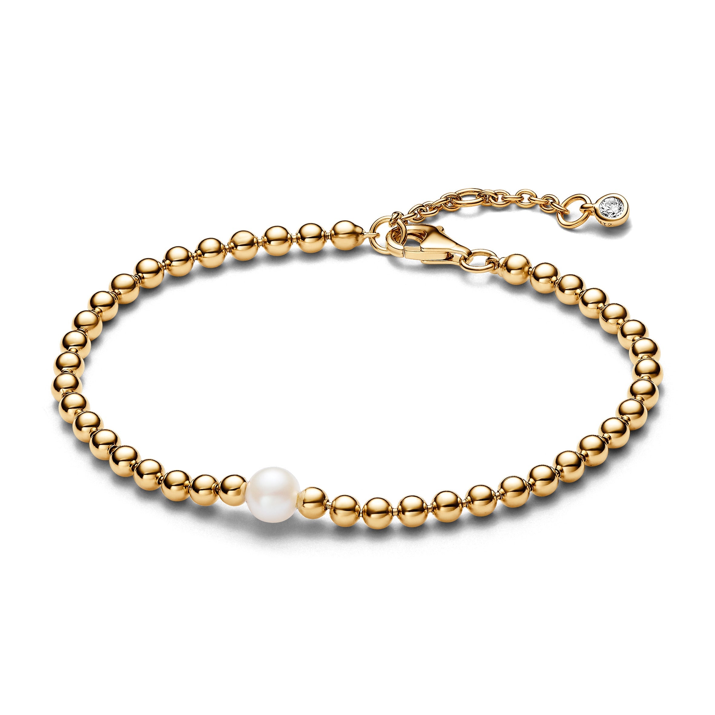 Treated Freshwater Cultured Pearl & Beads Bracelet