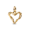 Wire Heart Dangle Charm