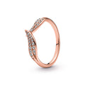 Sparkling Leaves Ring