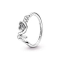 Mum Pavé Heart Ring