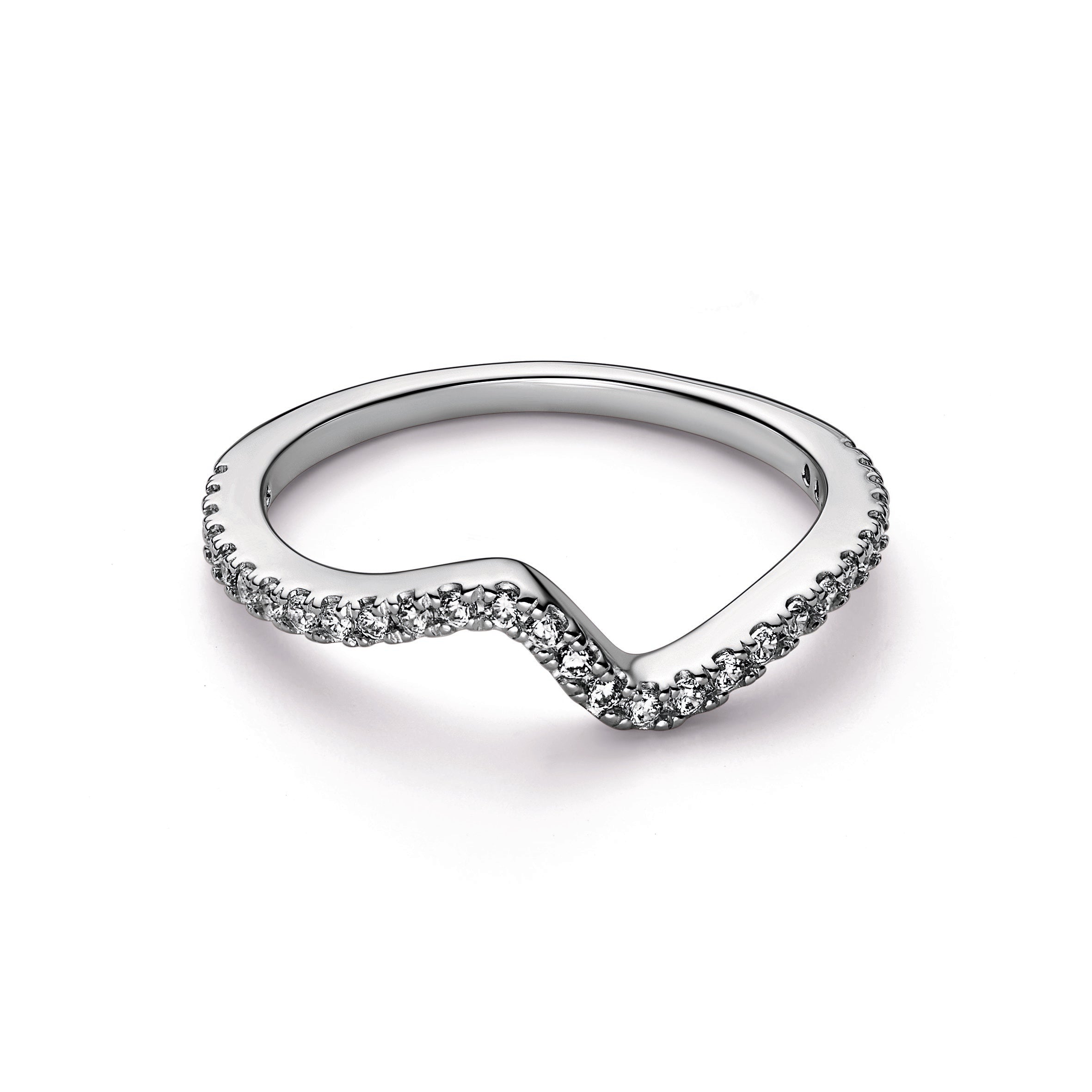 Sparkling Wave Ring