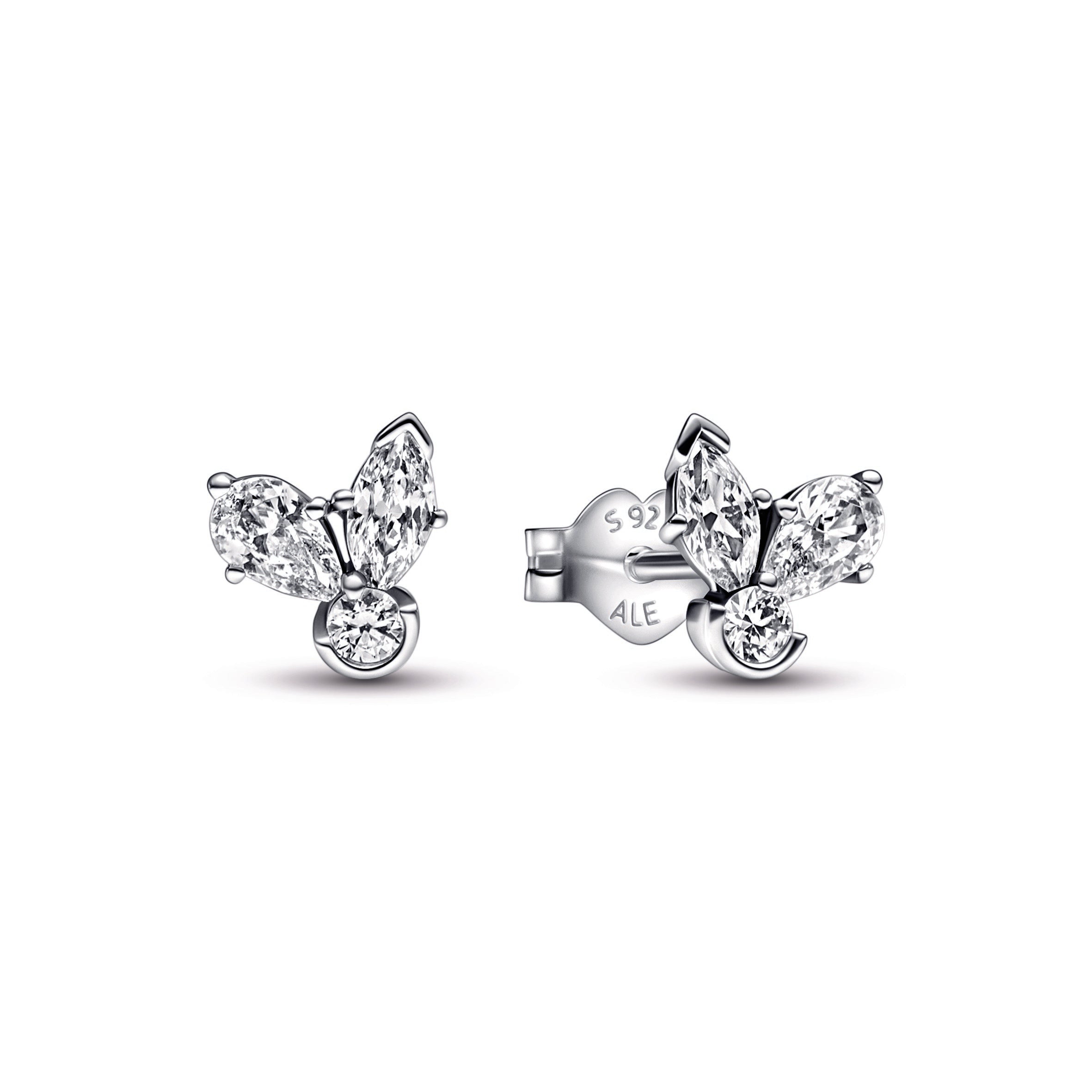 Sparkling Herbarium Cluster Stud Earrings
