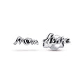 Love Mum Stud Earrings