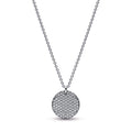 Pandora Timeless Pavé Round Pendant Necklace