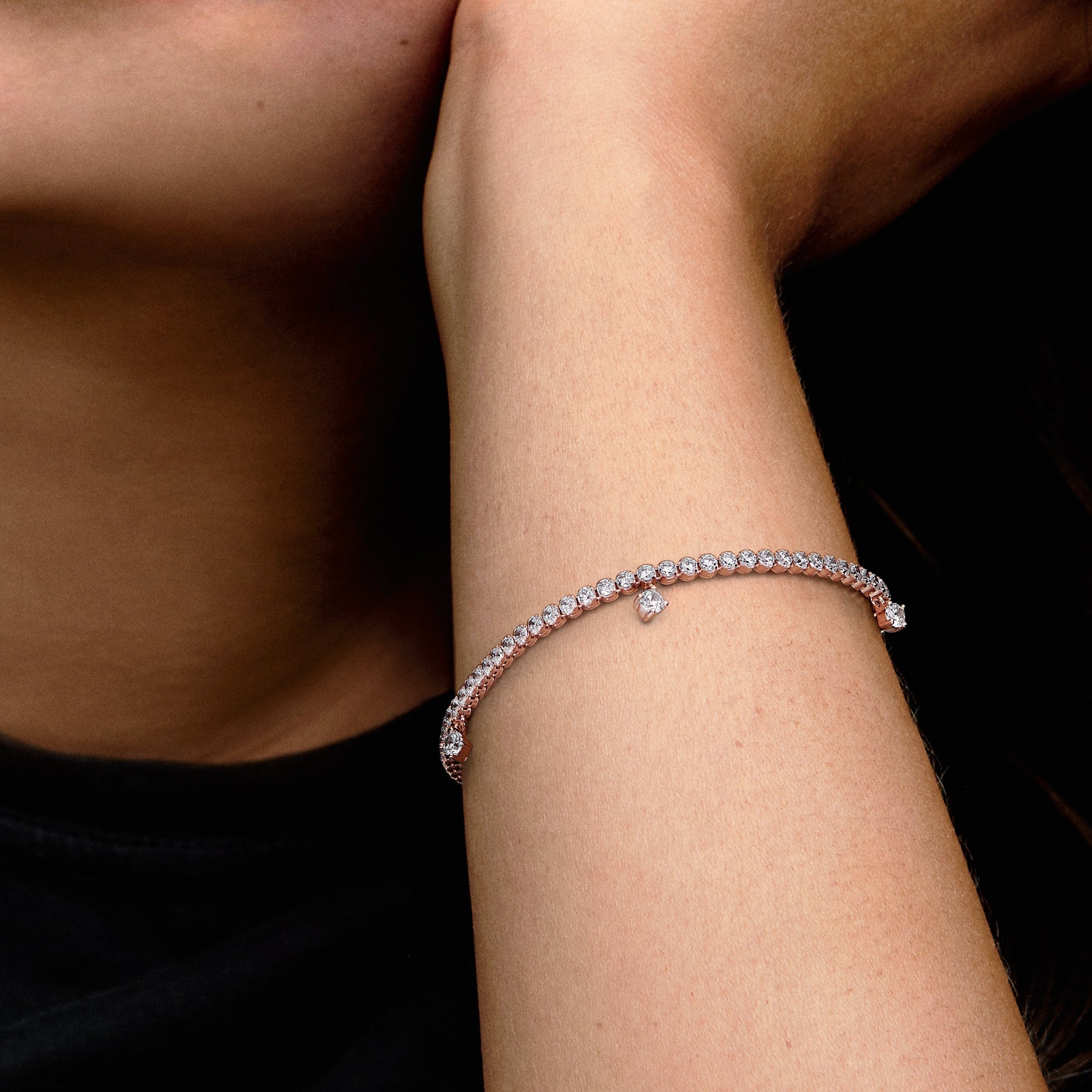 Sparkling Drops Tennis Bracelet