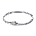 Pandora Moments Marvel Logo Clasp Snake Chain Bracelet