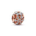 Sparkling Herbarium Cluster Round Charm