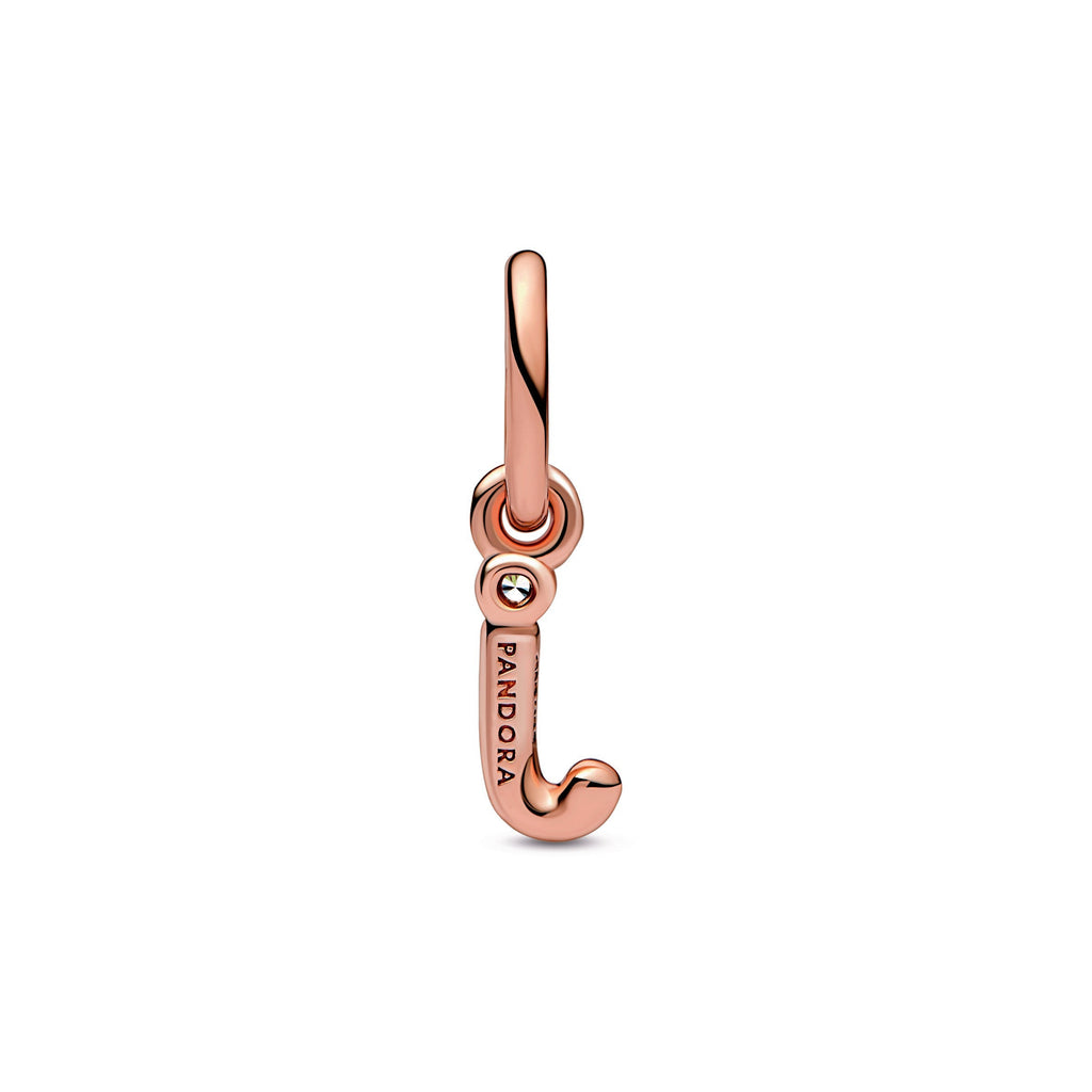 Letter j Script Alphabet Dangle Charm