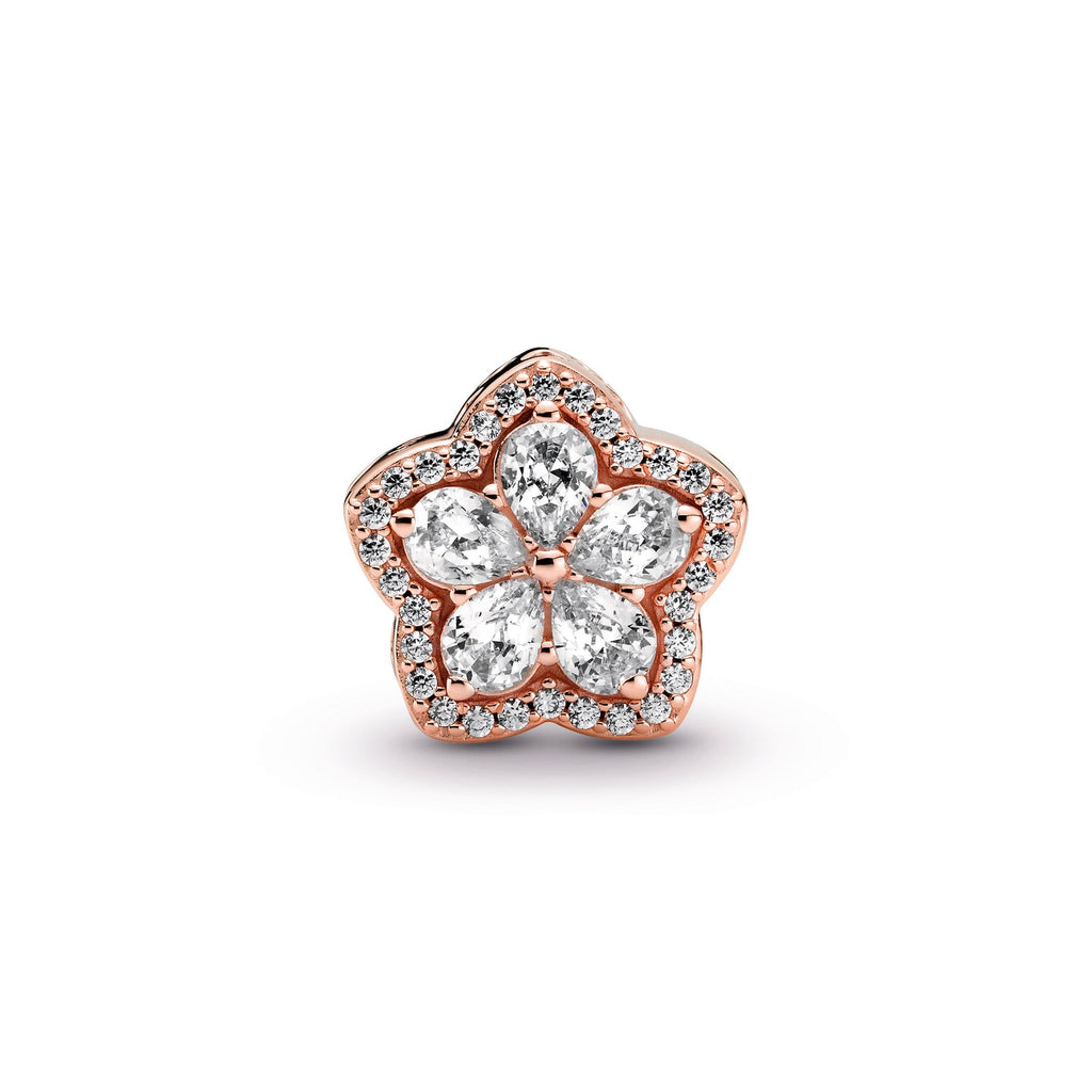 Sparkling Snowflake Pavé Charm