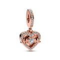 Heart & Mum Dangle Charm