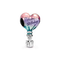 Happy Birthday Hot Air Balloon Charm