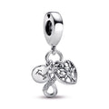 Family Infinity Triple Dangle Charm