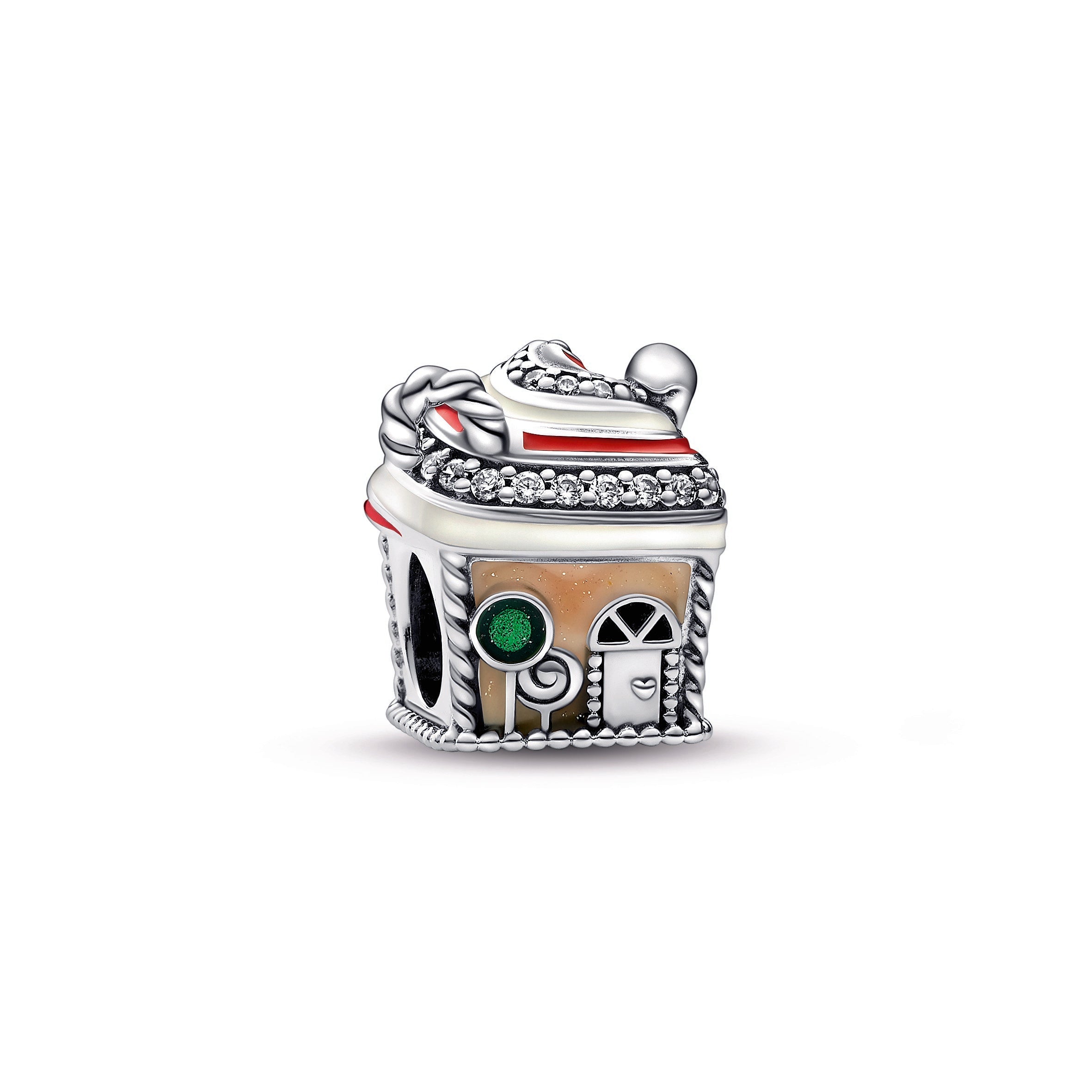Festive Gingerbread House Charm