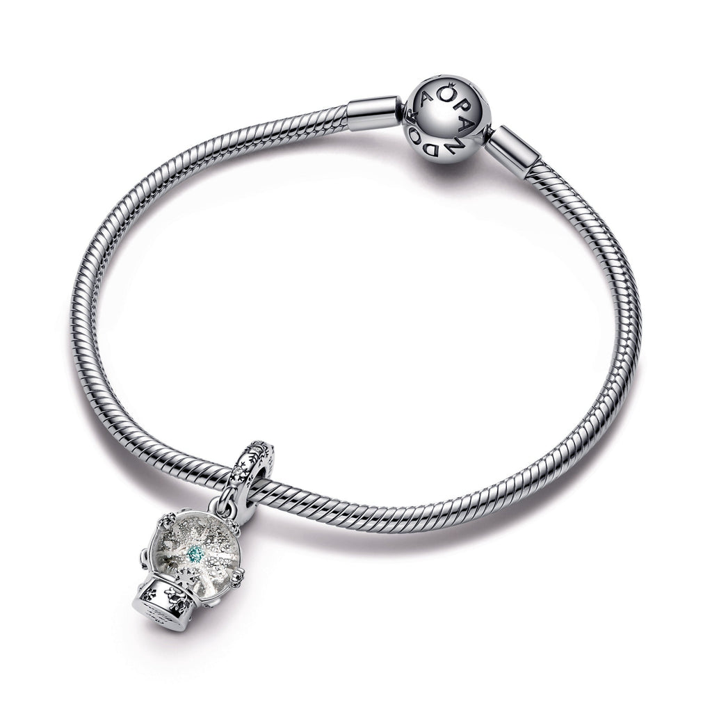 Snowflake Snowglobe Dangle Charm