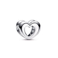 Radiant Open Heart Charm
