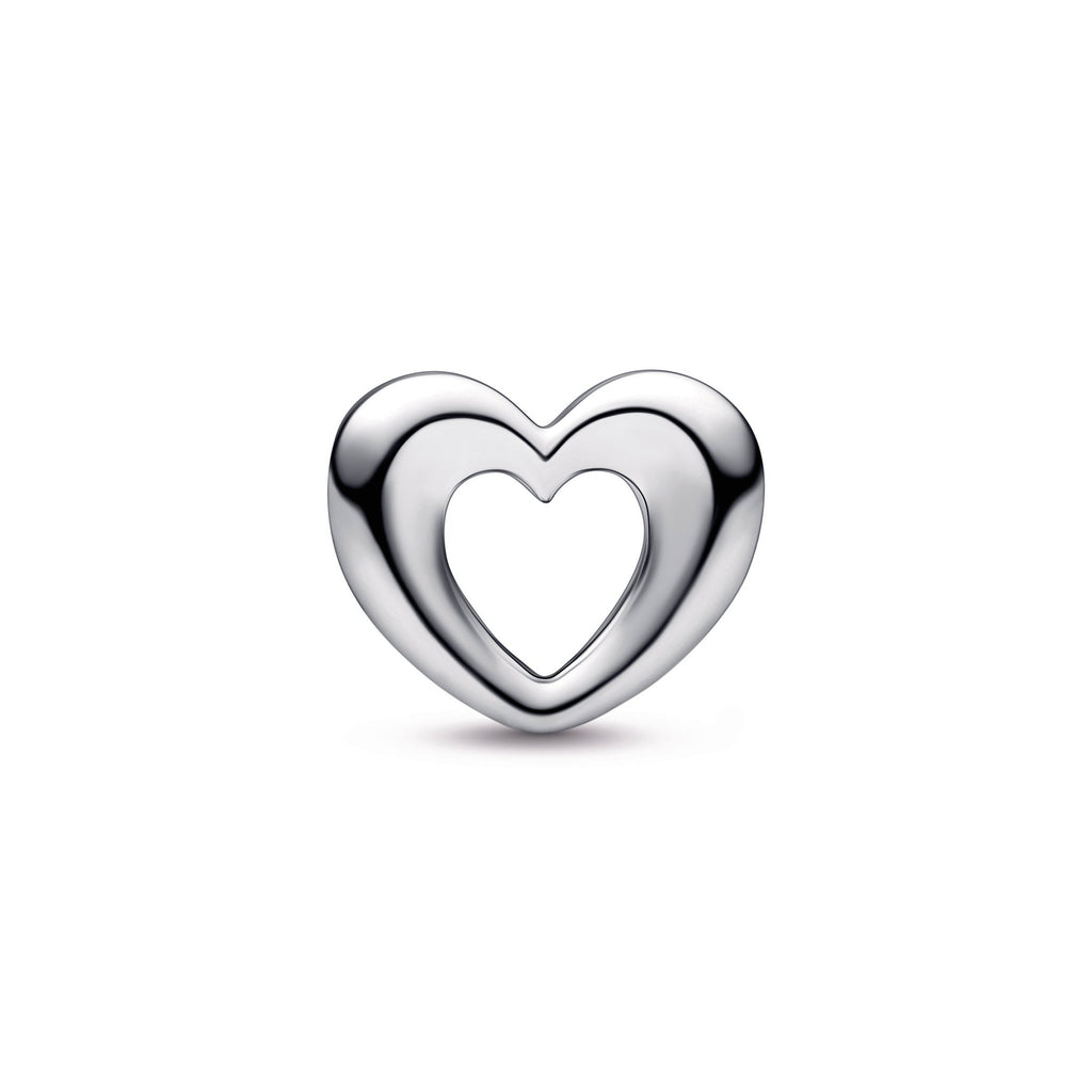 Radiant Open Heart Charm