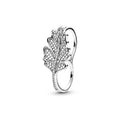 Oak Leaf Double Ring