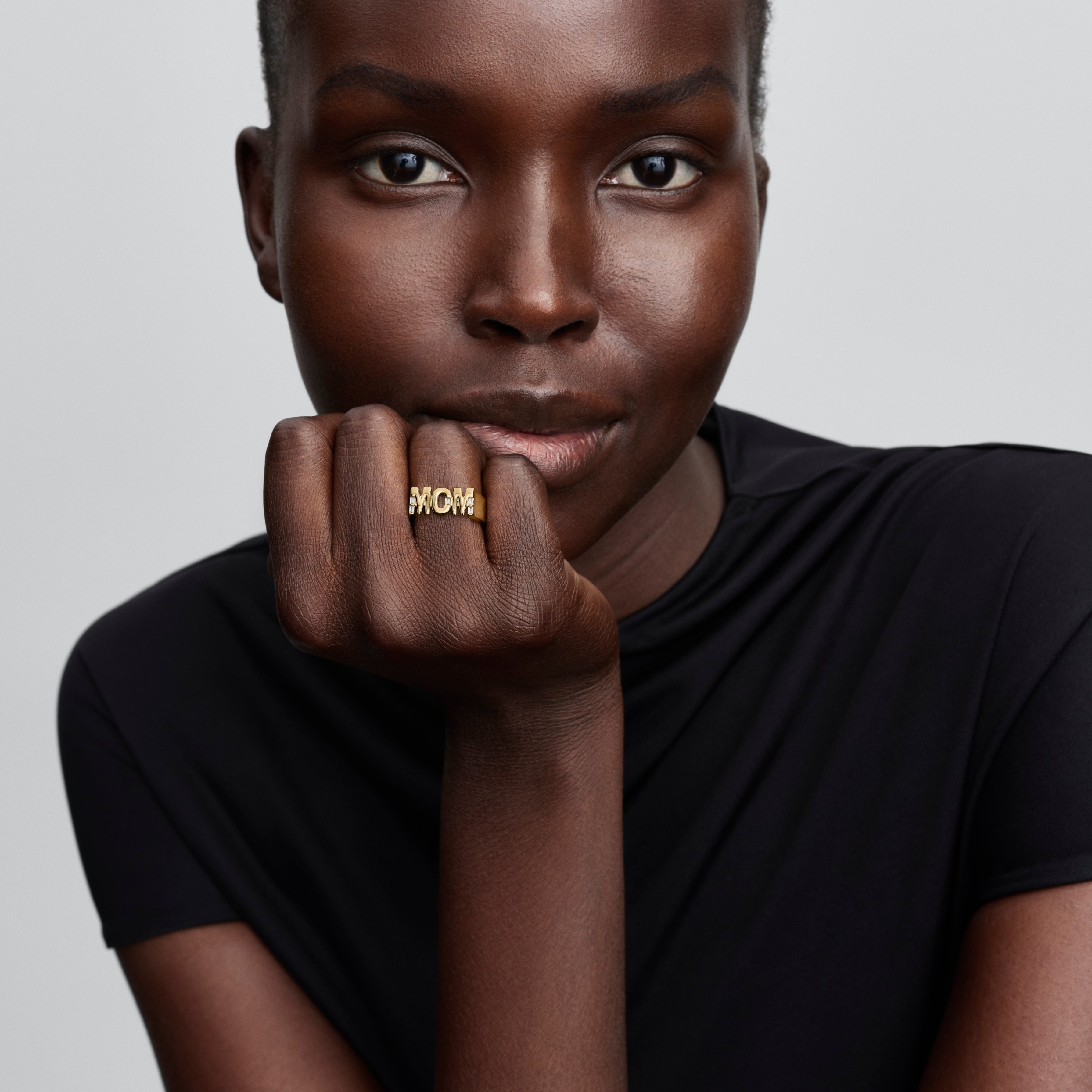 Mom Signet Ring