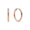 Pandora Moments Charm Hoop Earrings