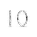 Pandora Moments Charm Hoop Earrings