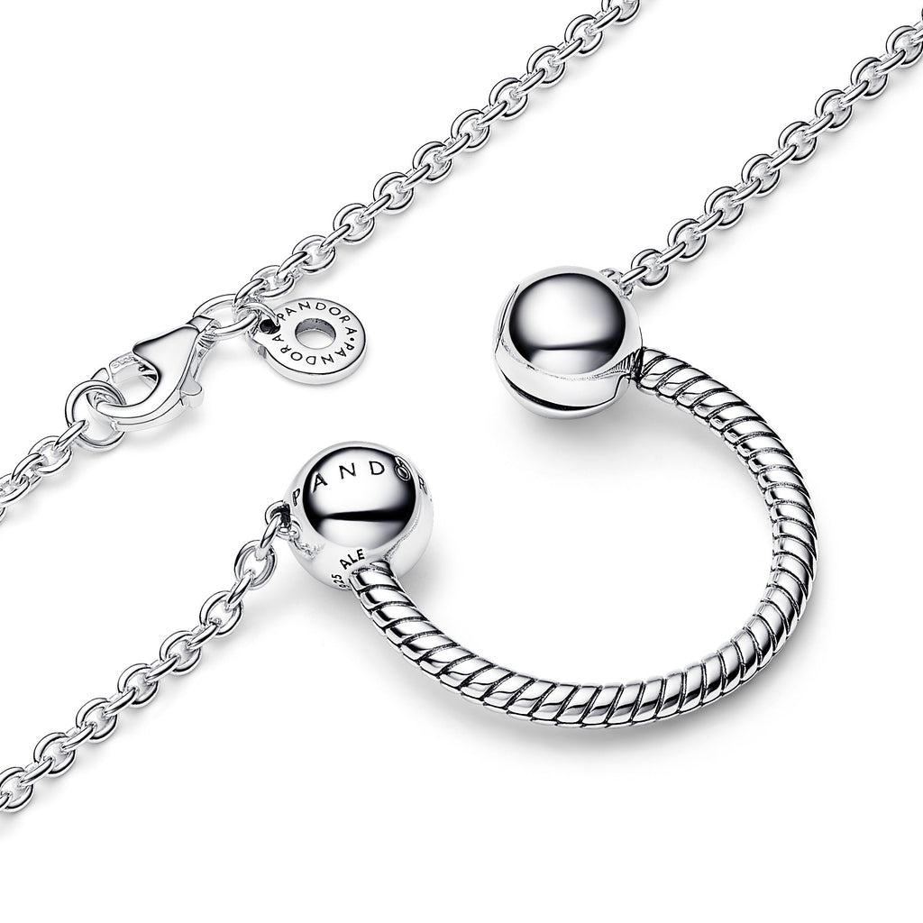 Pandora Moments U-shape Charm Pendant Necklace