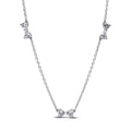 Bow Station Chain Necklace
