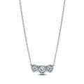 Halo Heart Trilogy Collier Necklace