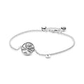Sparkling Family Tree Slider Bracelet