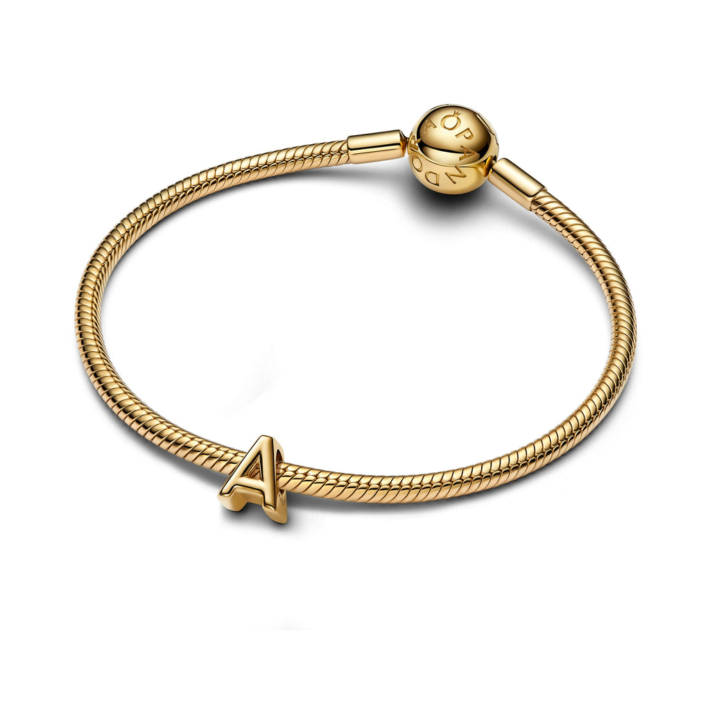 Letter A Alphabet Charm