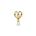 Wrapped Heart Charm