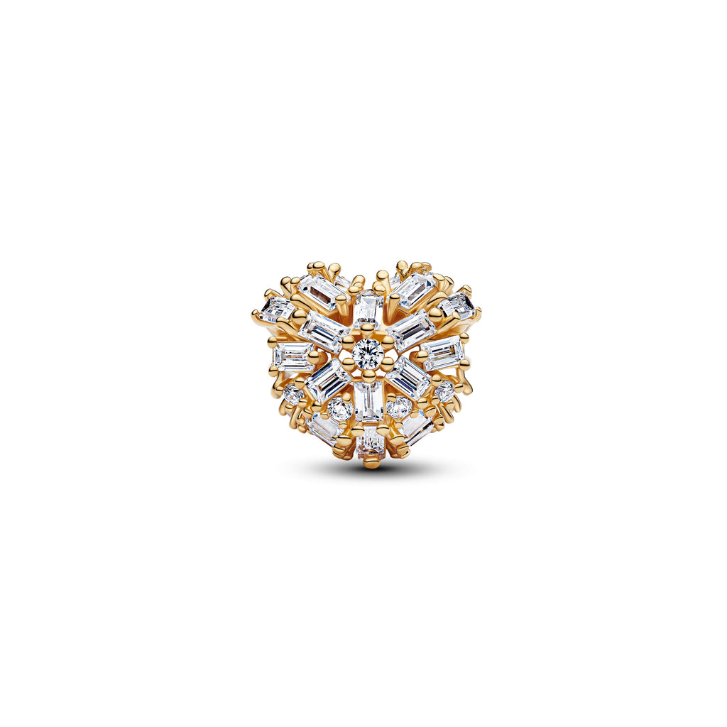 Sparkling Heart Charm