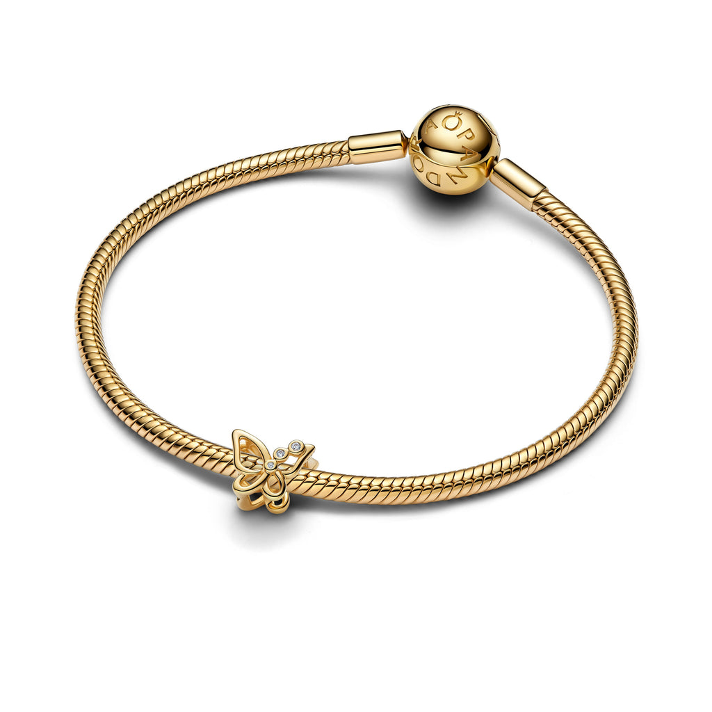 Butterfly Openwork Charm