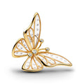 Oversized Butterfly Openwork Charm