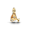 Engravable Trophy Double Dangle Charm