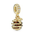 Sparkling Beehive Dangle Charm
