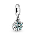 Starfish & Sea Shell Dangle Charm