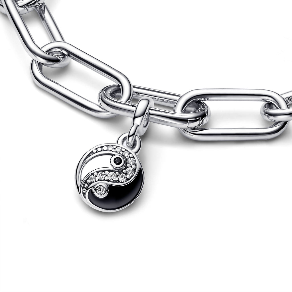 Pandora ME Sparkling Yin & Yang Mini Dangle