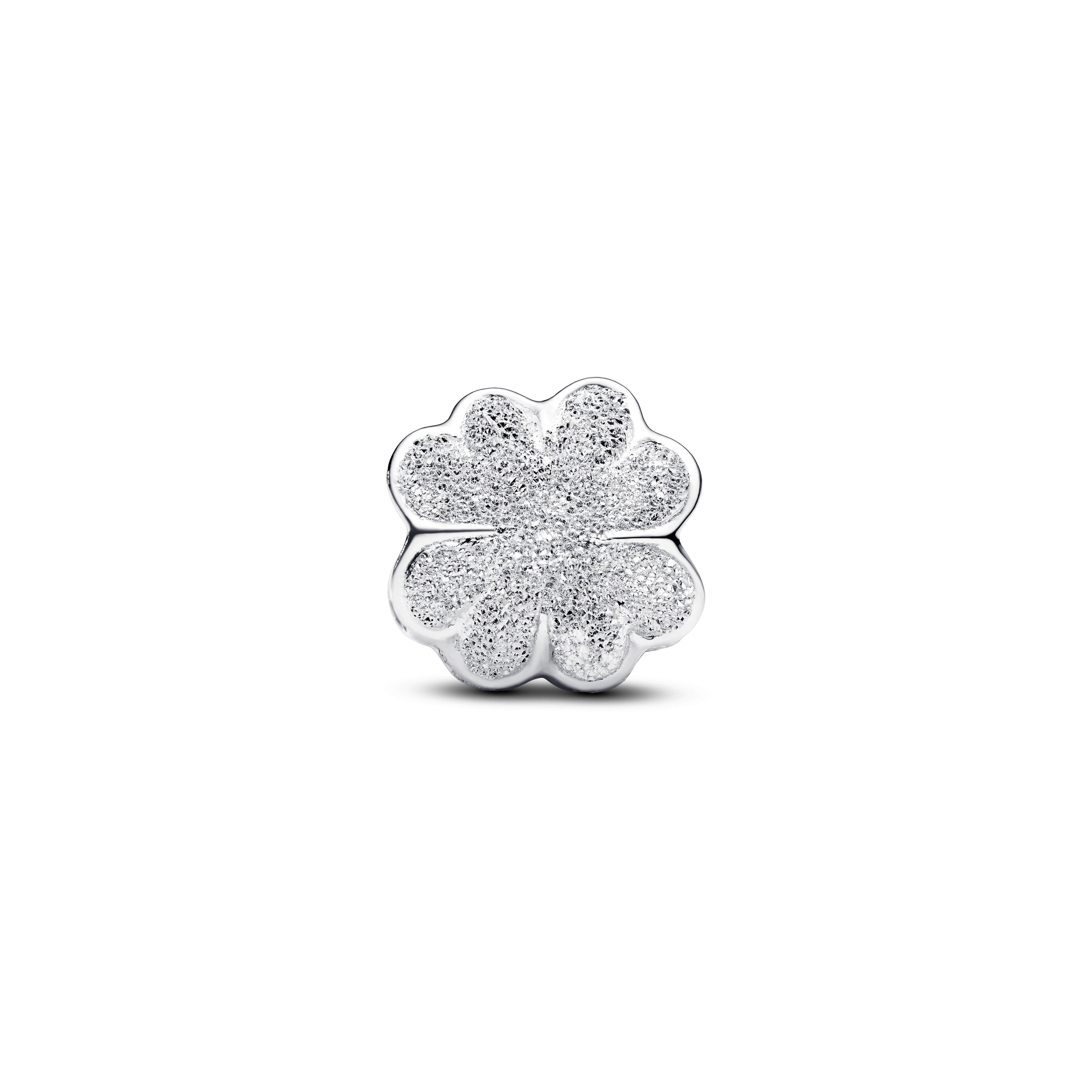 Textured Clover Mini Charm