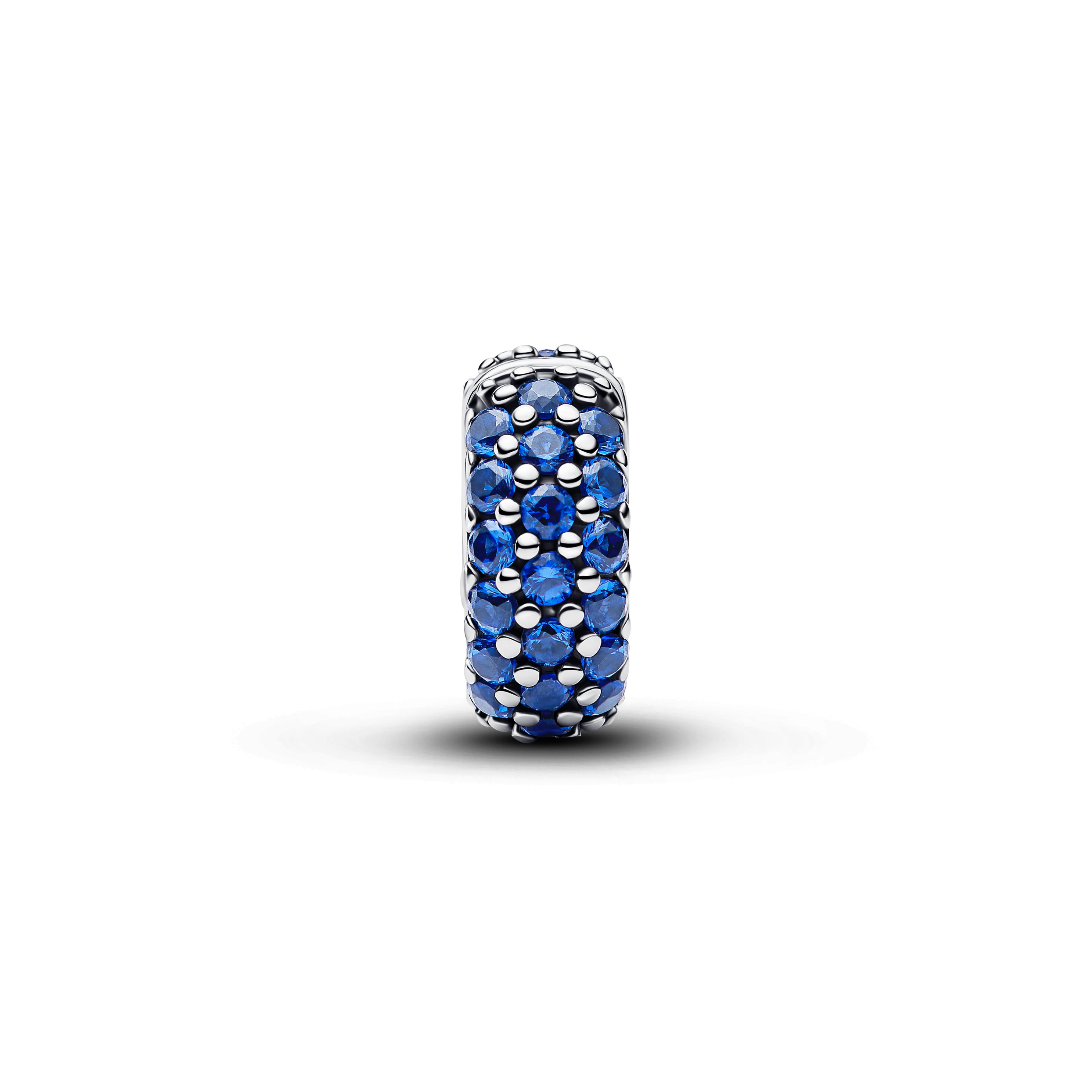 Royal Blue Stone Clip Charm