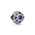Square Blue Star Charm