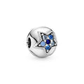 Bright Blue Star Clip Charm