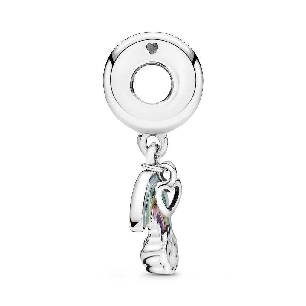 Rainbow & Cloud Dangle Charm