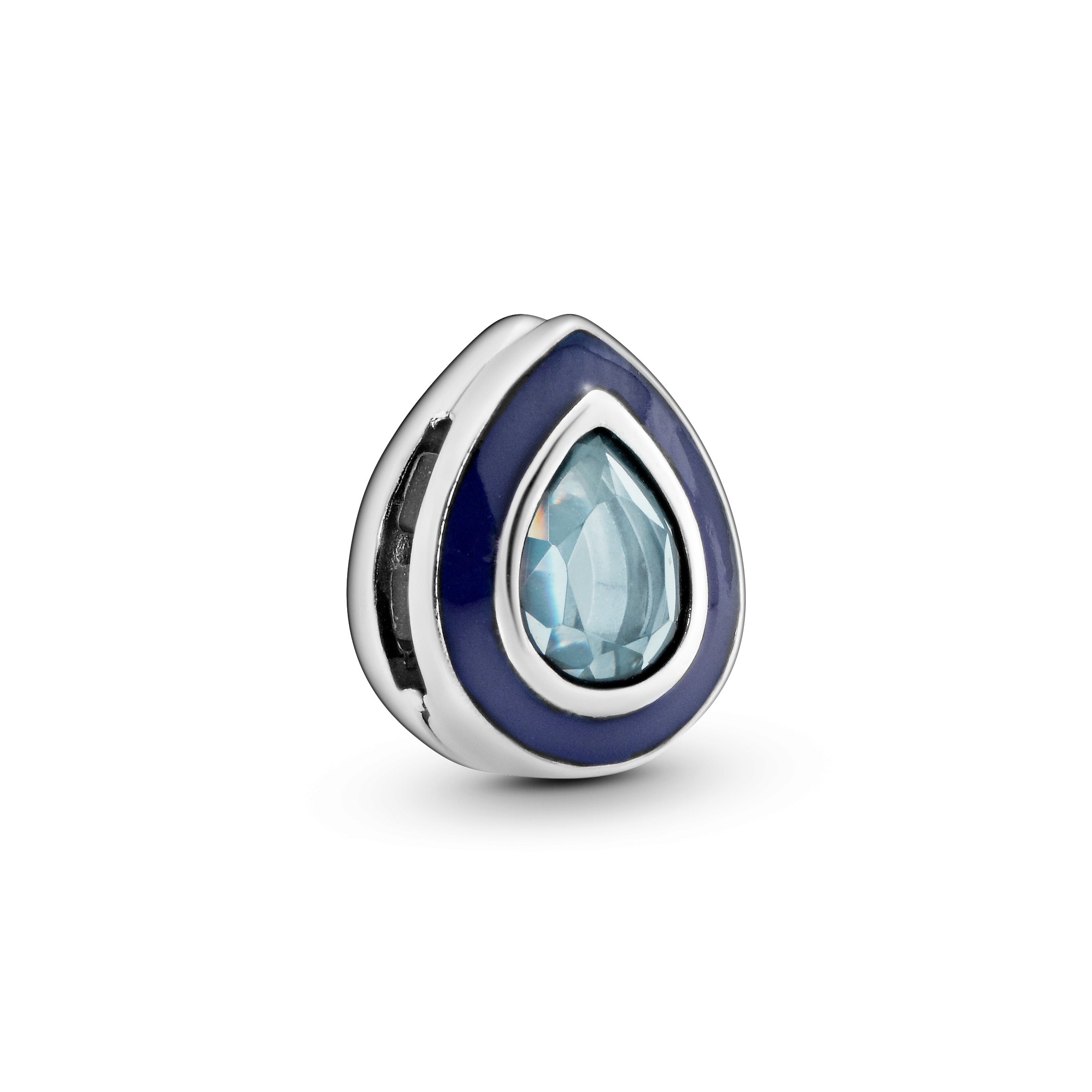 Blue Teardrop Charm