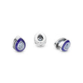 Blue Teardrop Charm