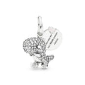 Pavé Dinosaur Dangle Charm