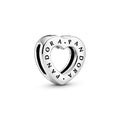 Pandora Logo Heart Clip Charm