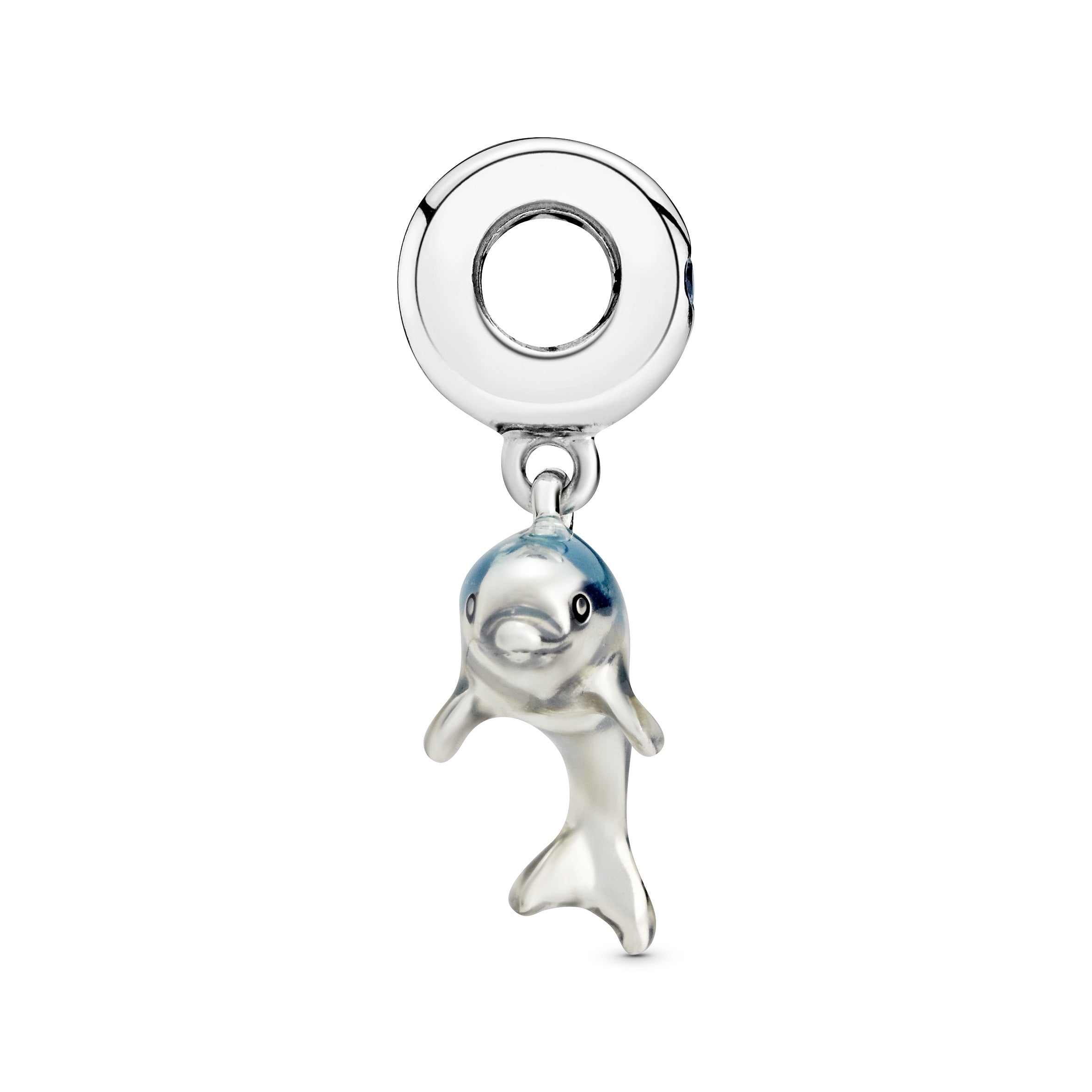 Shimmering Dolphin Dangle Charm